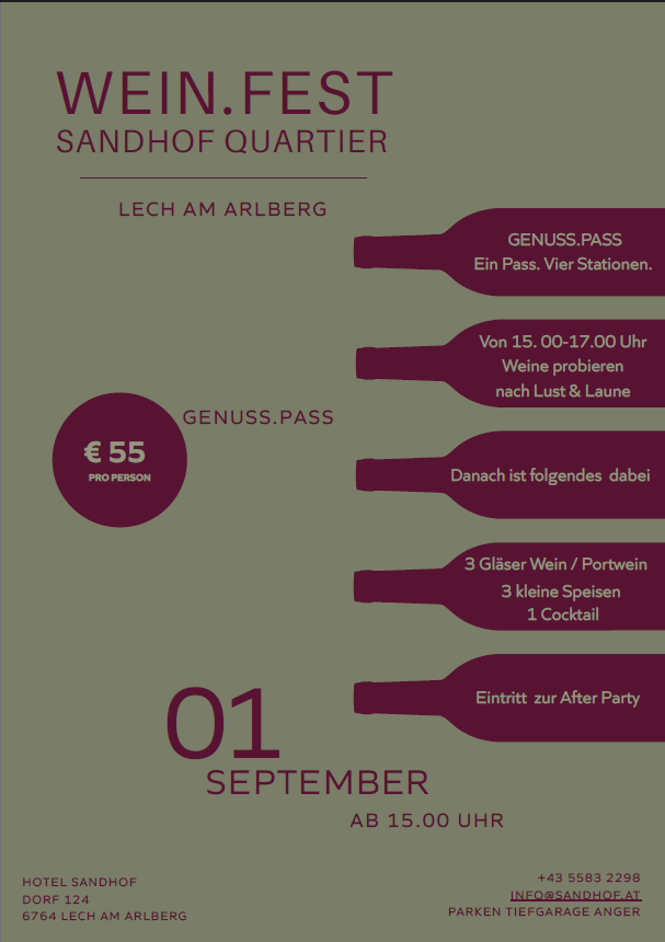 WEIN.FEST Sandhof Quartier