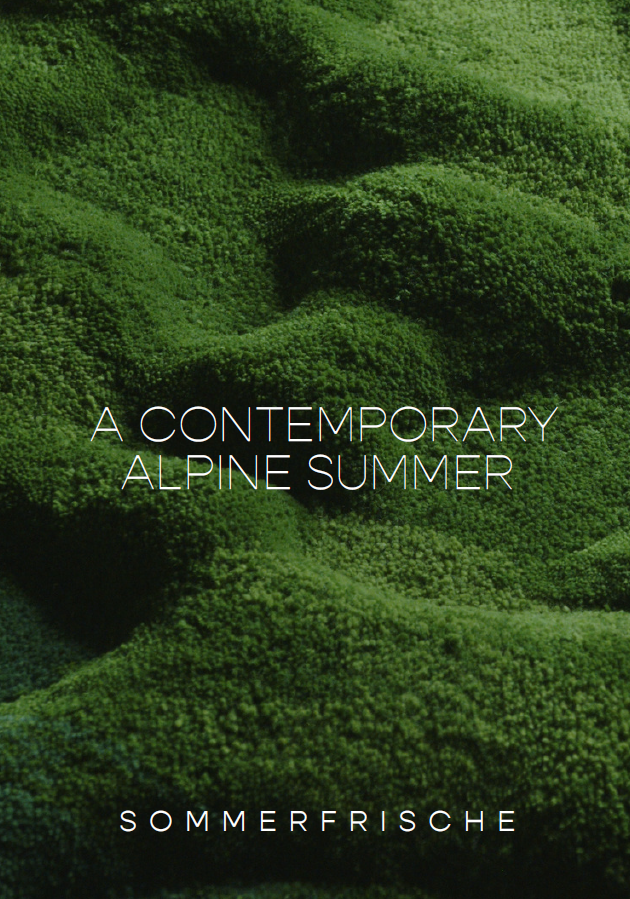 A CONTEMPORARY ALPINE SUMMER