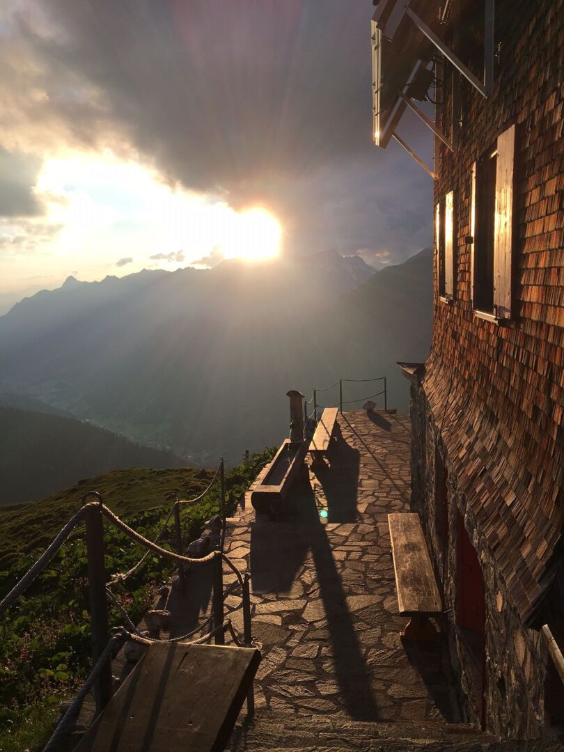 Zur Ruhe kommen vor der KaltenberghÃ¼tte