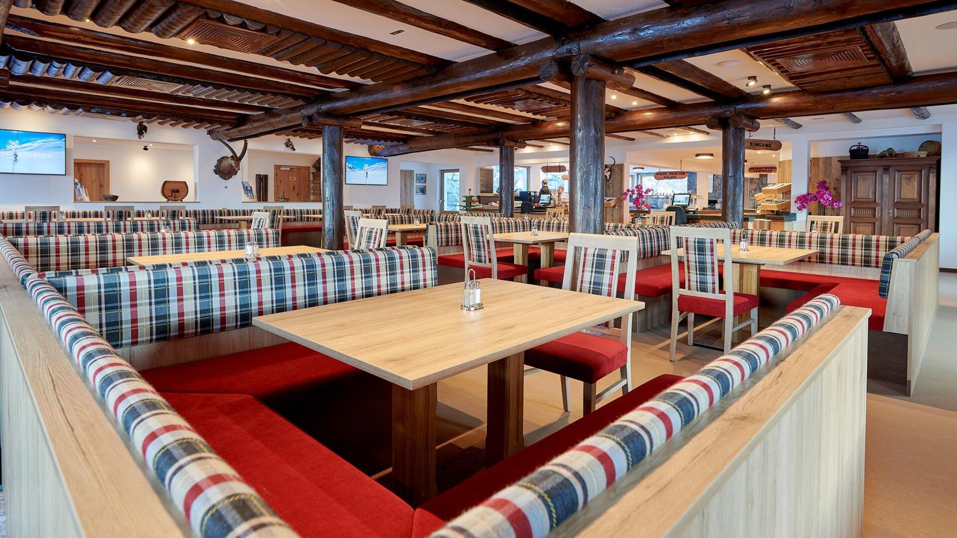 Hotel Salome self-service restaurant Oberlech