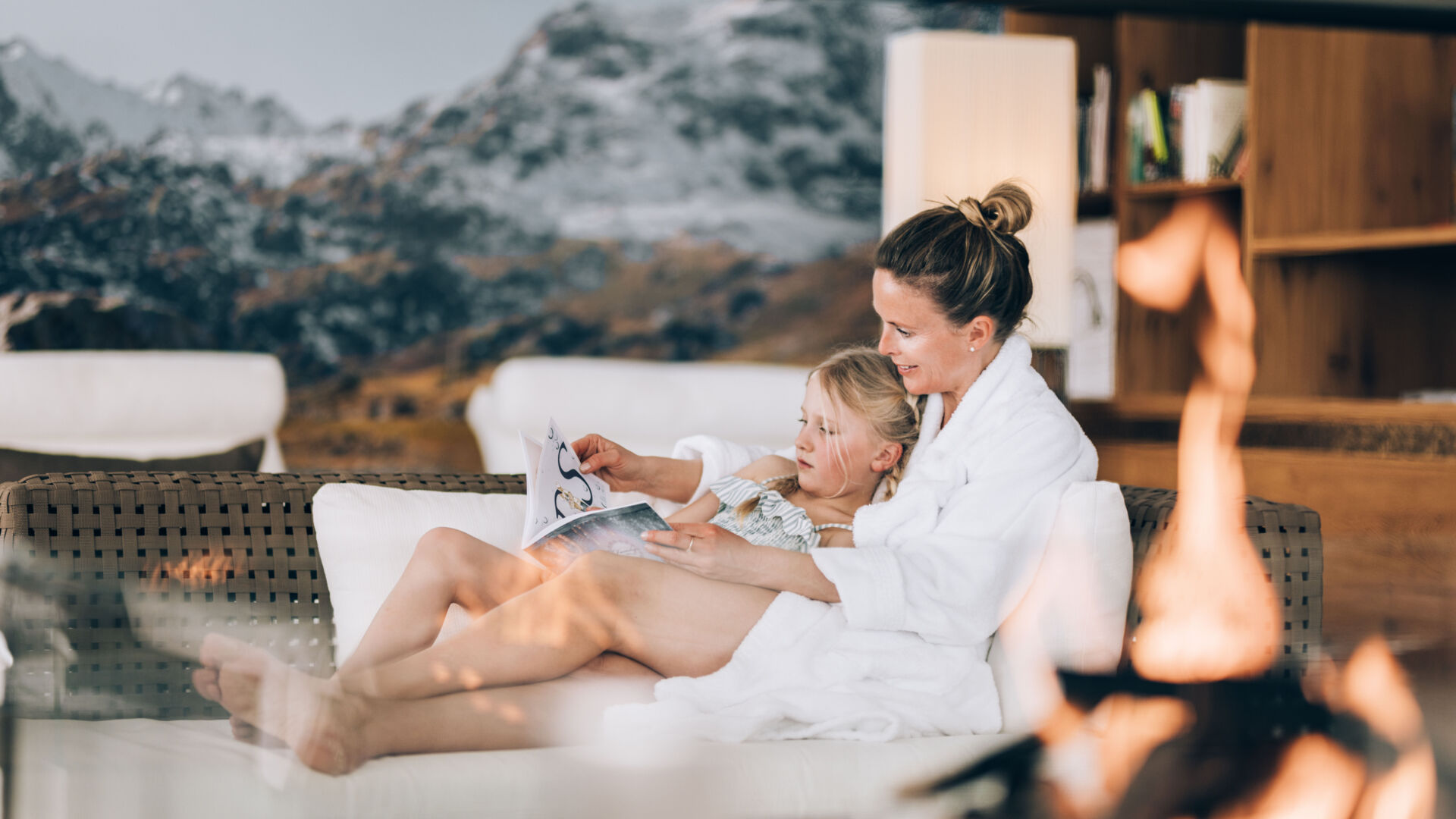 Die ganze Familie findet ihren Platz zum Entspannen - spa-wellness-lech-zuers-vorarlberg