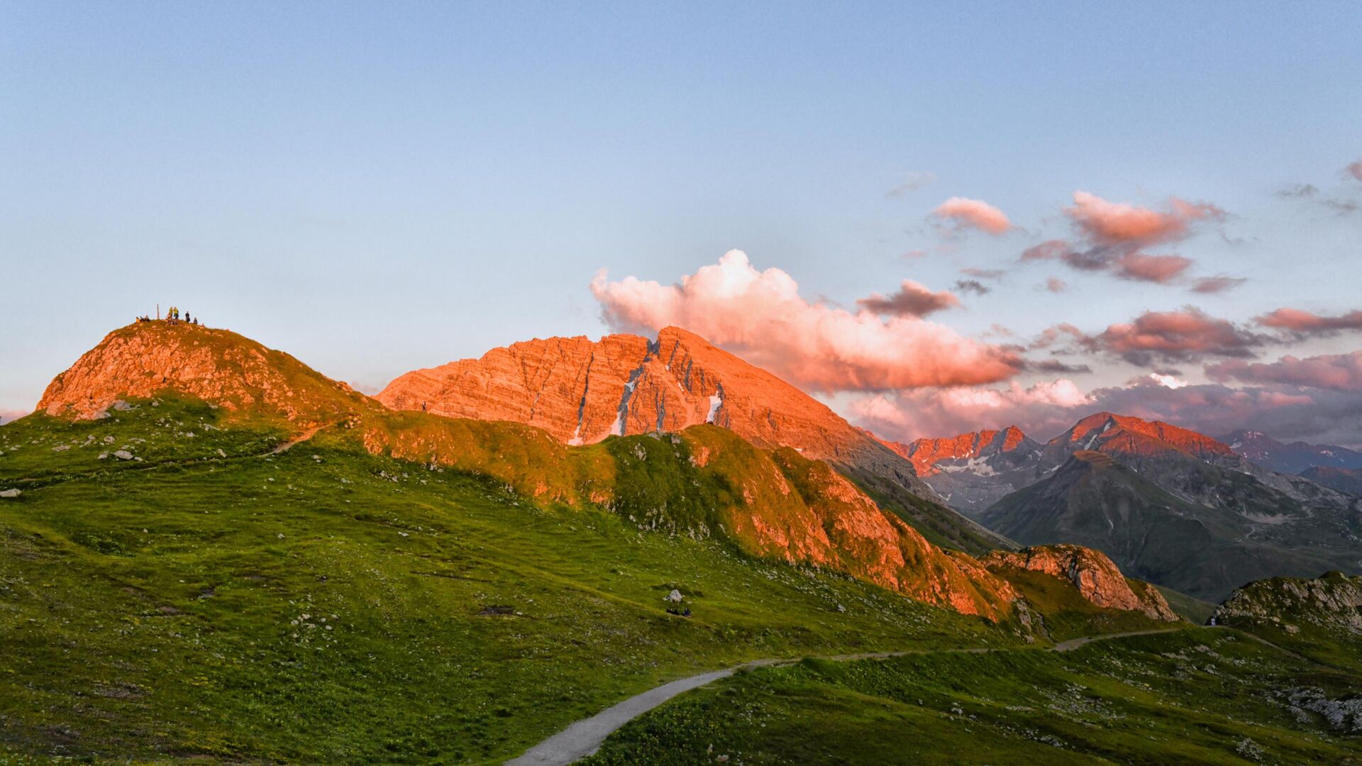 Abendliche Stimmung am RÃ¼fikopf