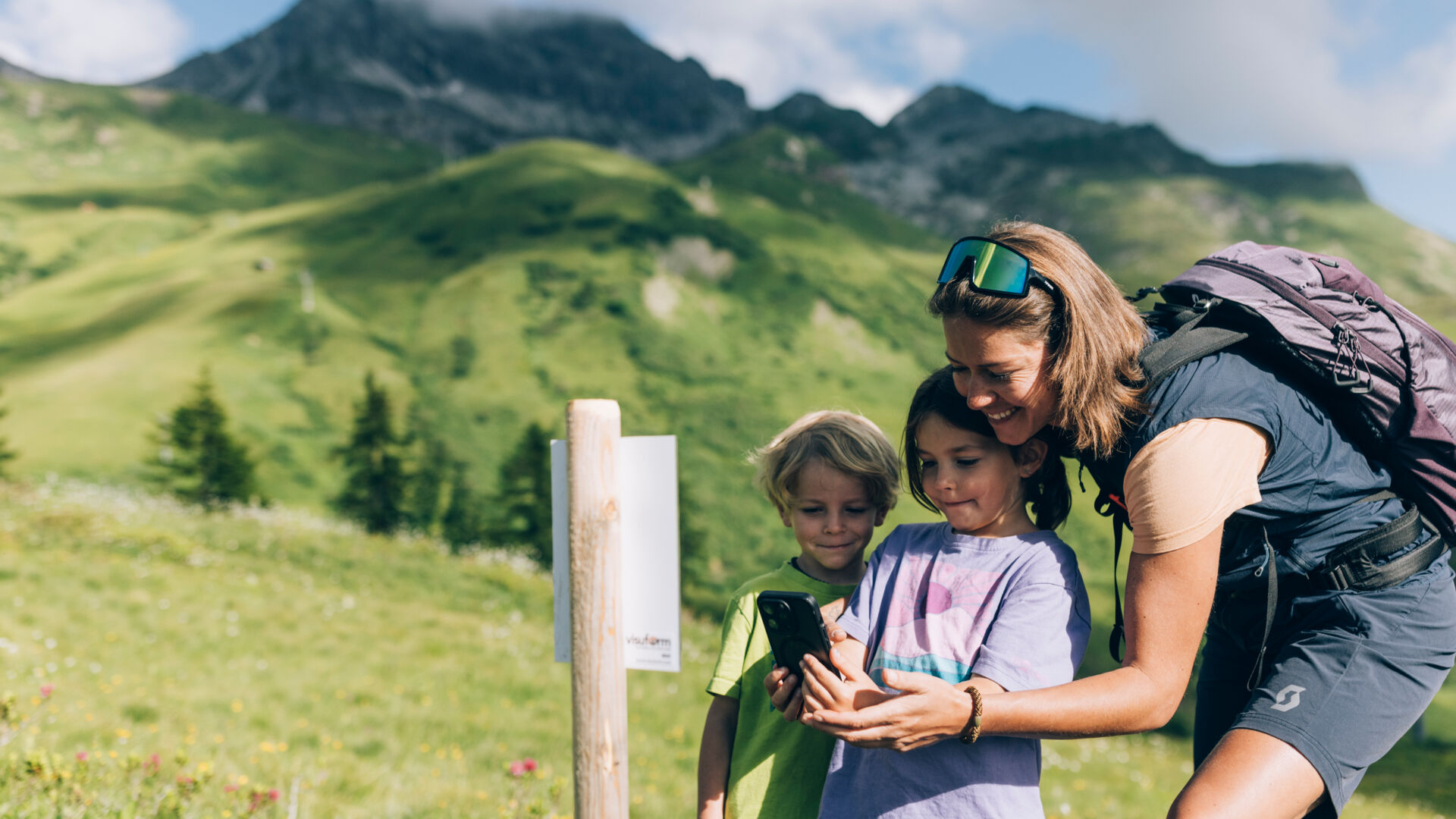 Spielend wandern Weg Lech_Lech Zürs ©Daniel Zangerl (21)