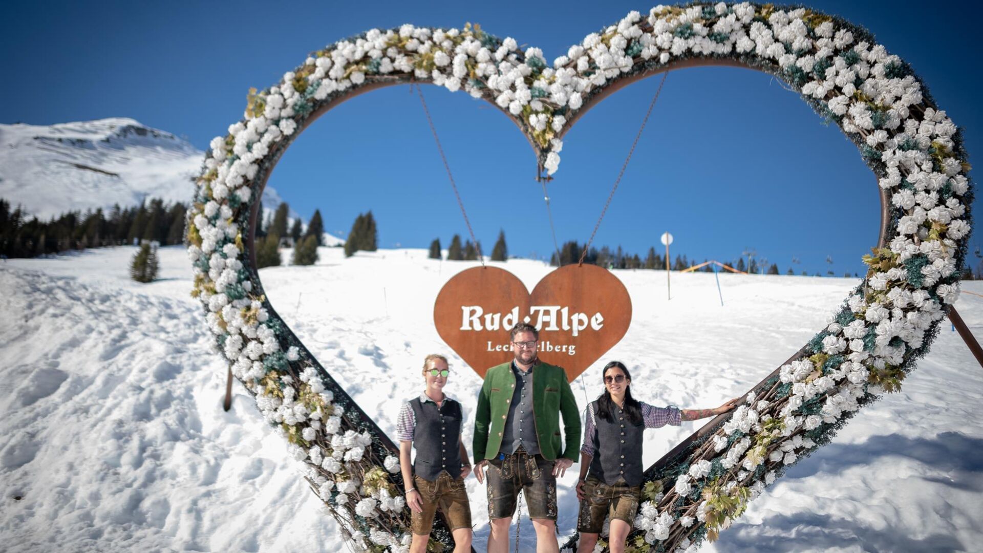 Rud-Alpe Winter Herz