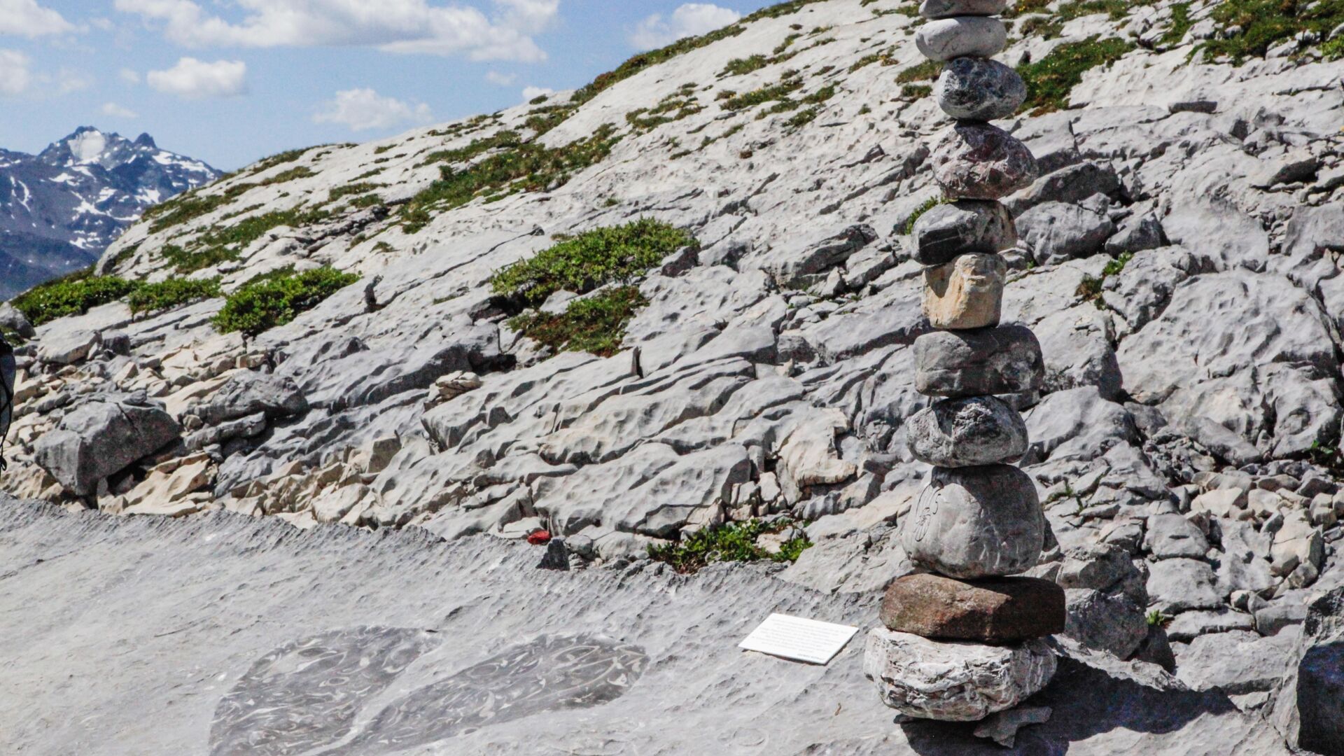 Der Geoweg am Rüfikopf in Lech am Arlberg