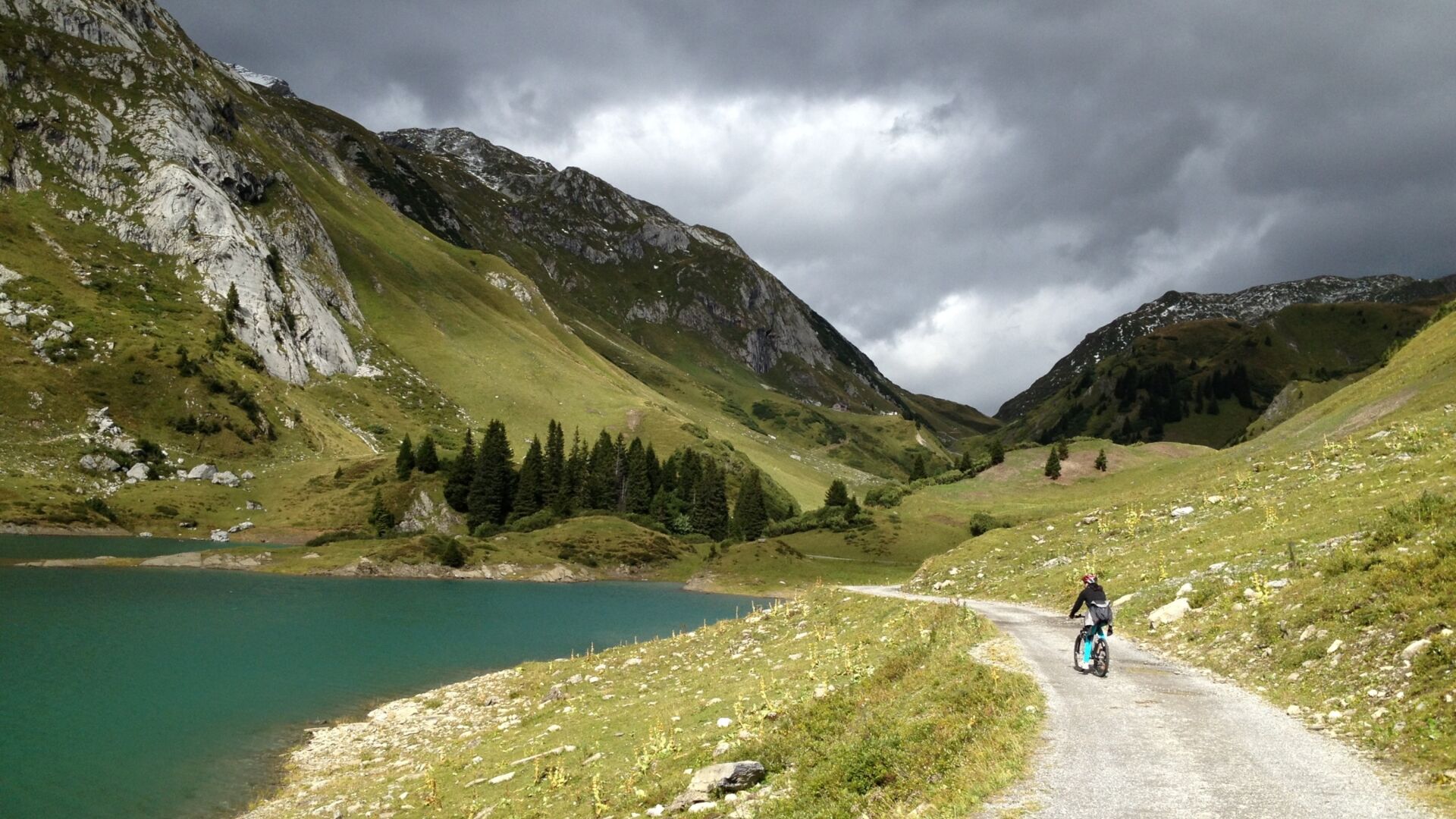 Spullersee Richtung Stierlochjoch