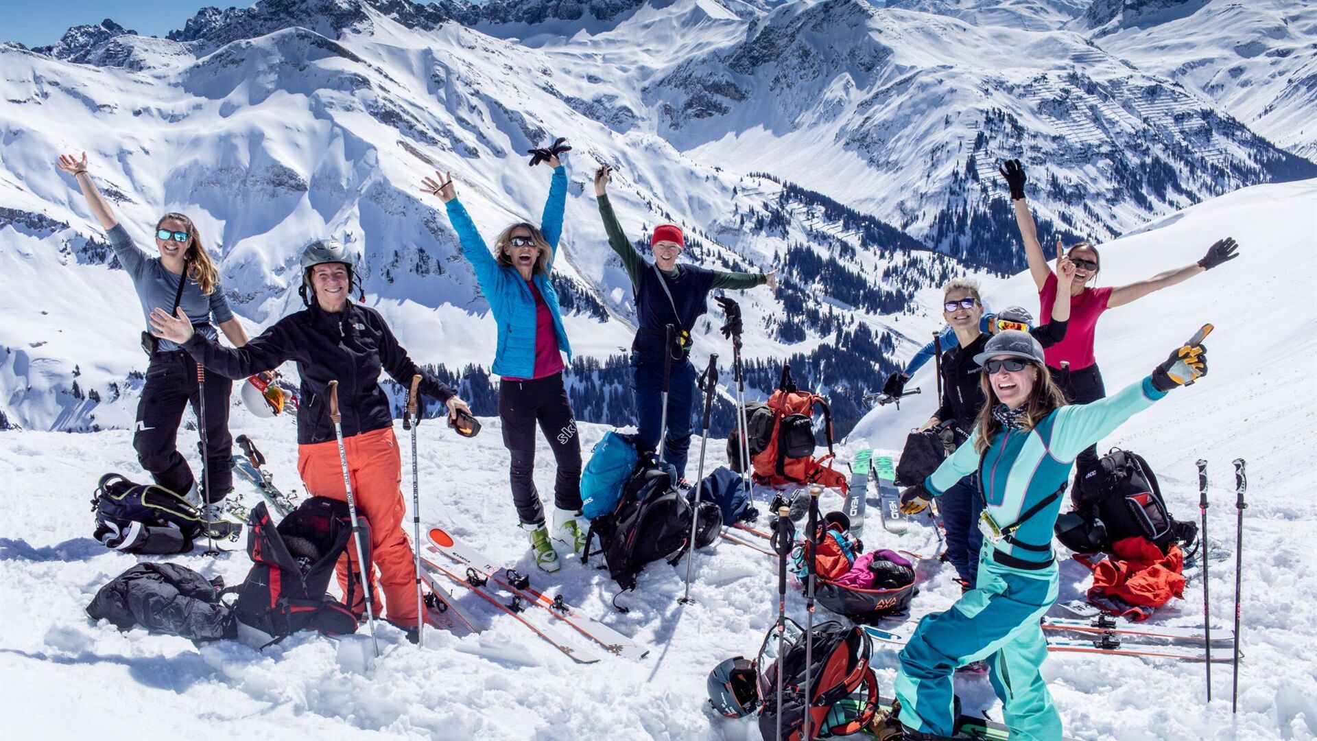 Skitouren Camp by Anne Kaiser Photography