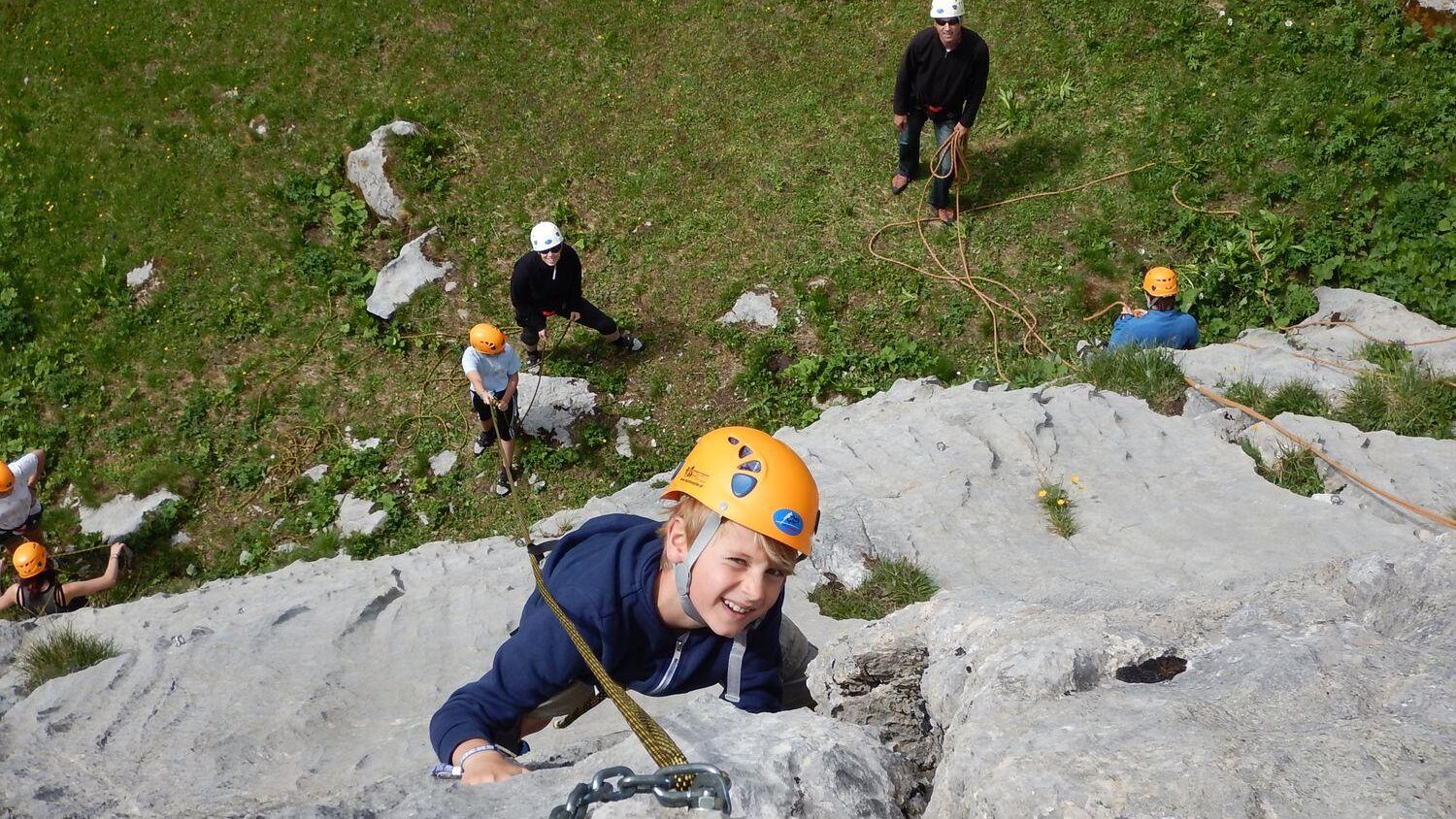 Klettern in Lech Zürs by Arlberg Alpin