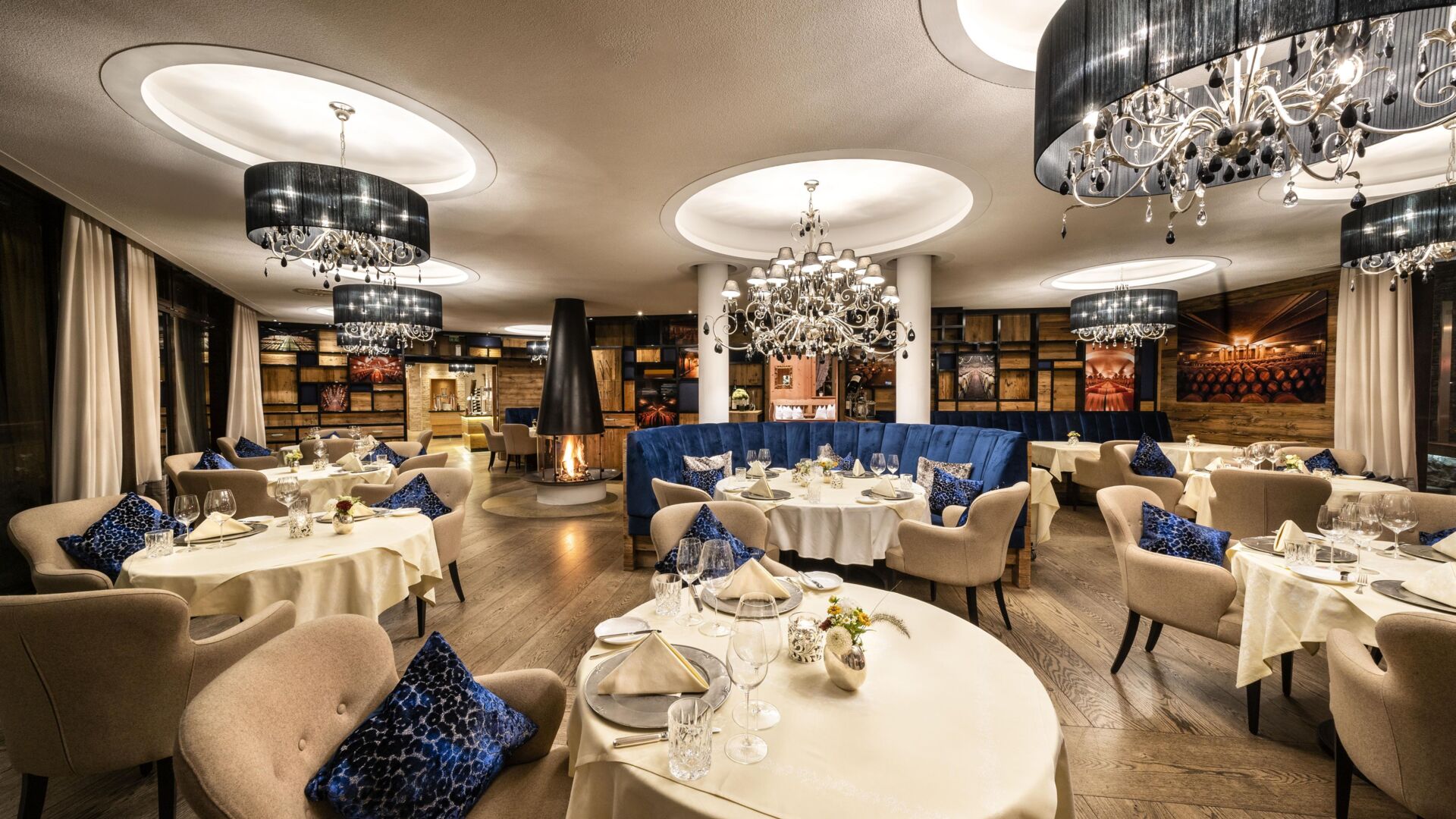 Gourmet-Restaurant "Der Runde Saal" in Lech