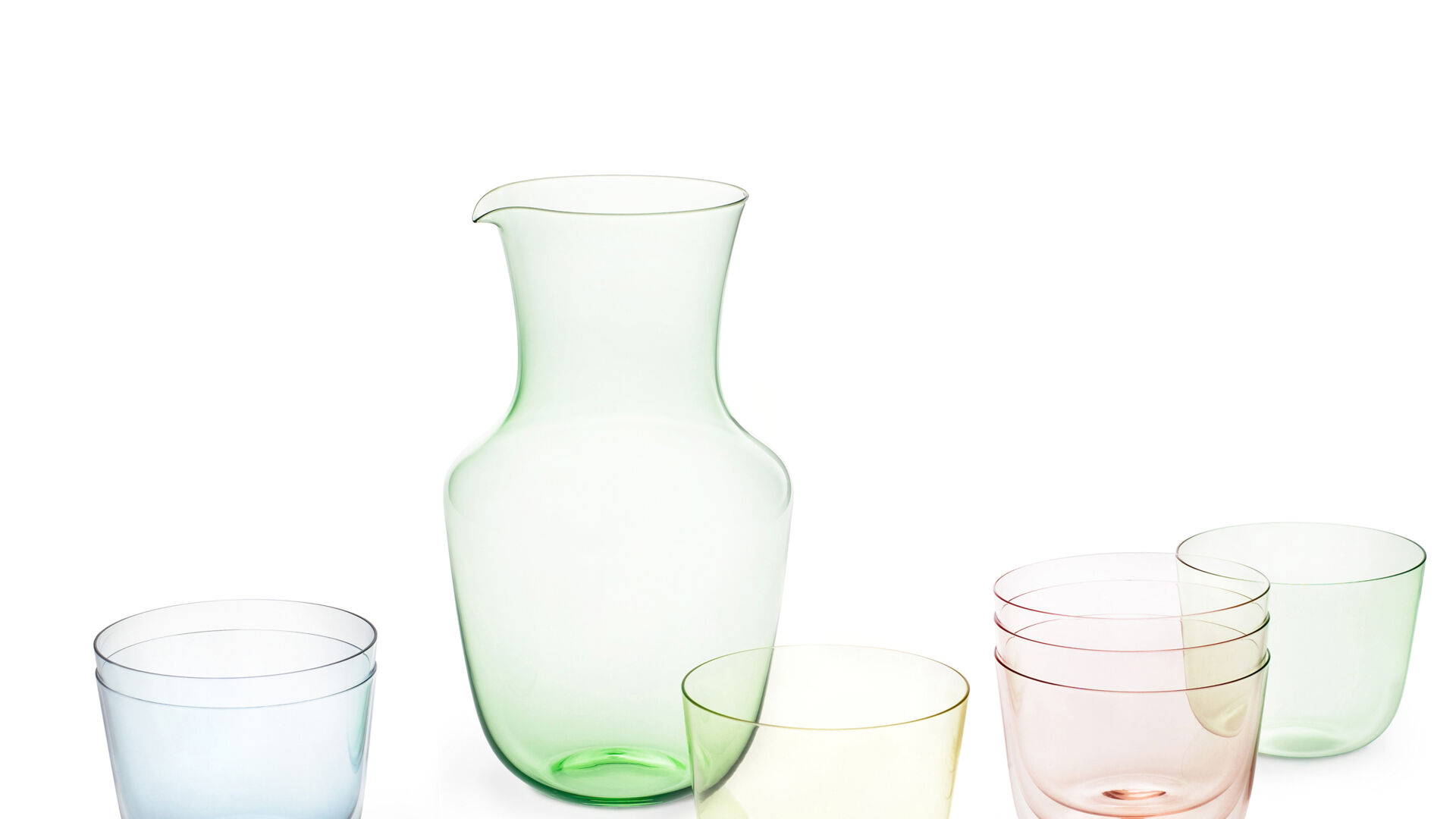 Trinkservice_No.267_Krug_Becher_bunt