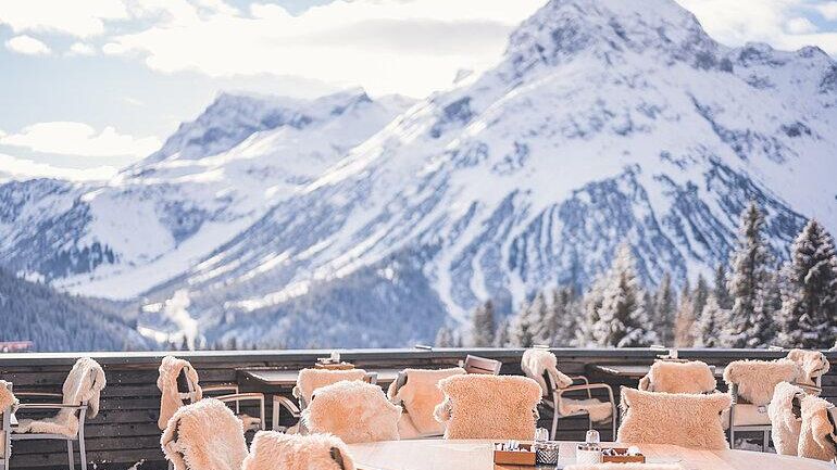 Hotel Goldener Berg Sonnenterrasse