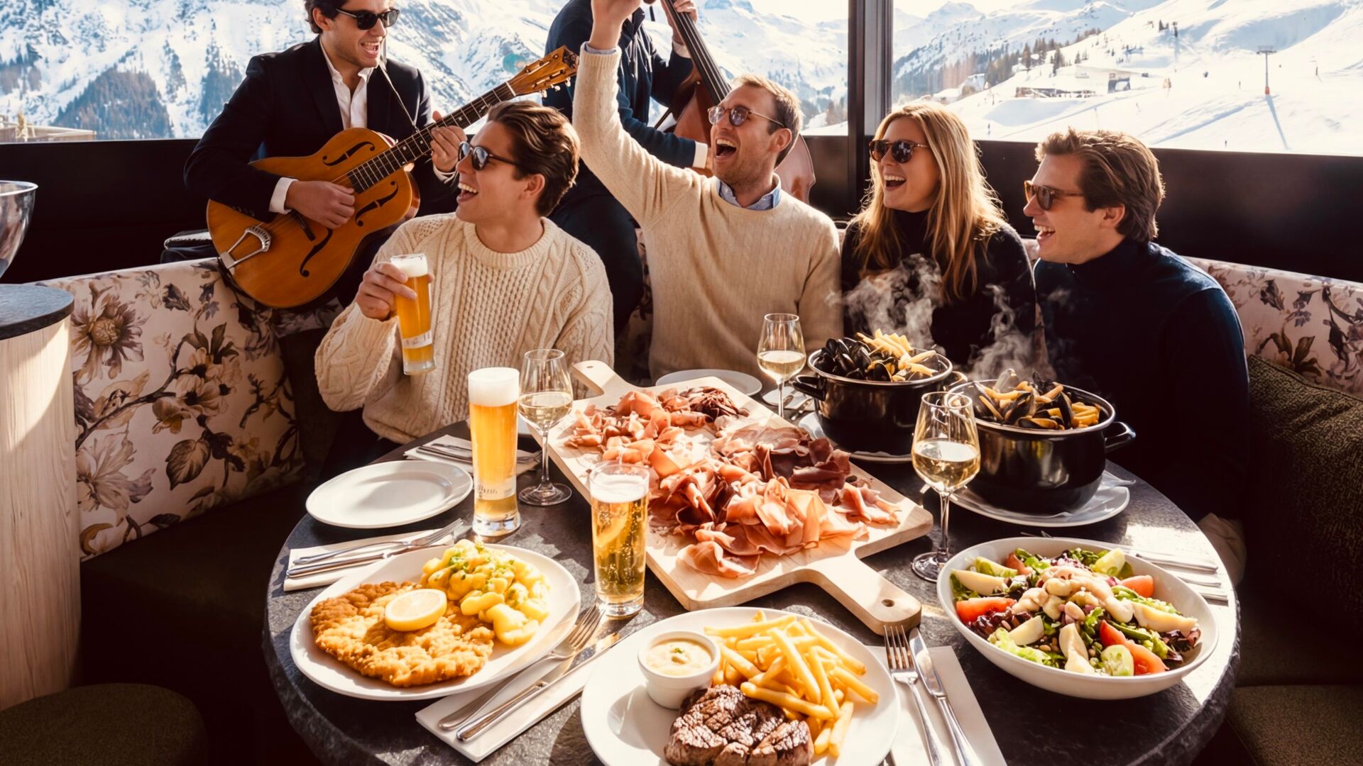 Menschen feiern gemeinsam