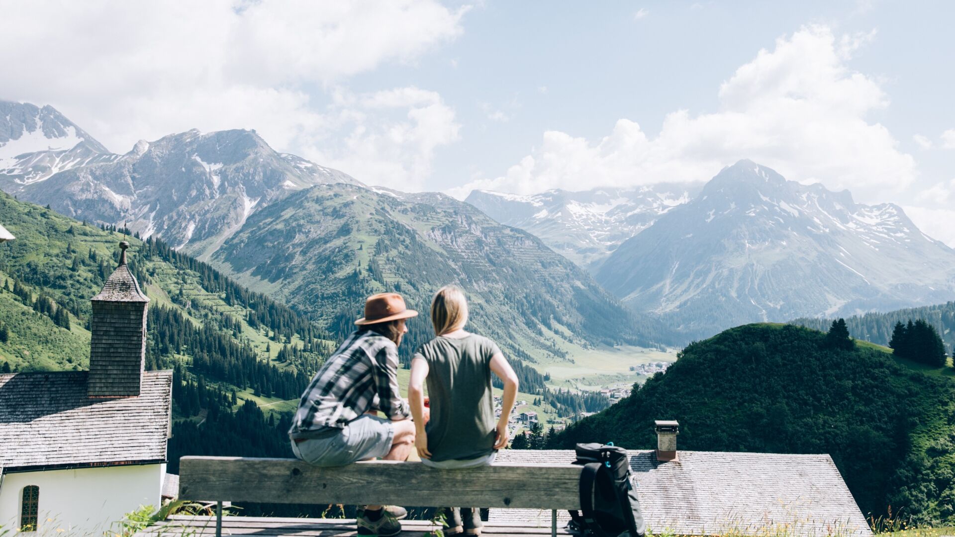 Ausblick vom BÃ¼rstegg Richtung Lech