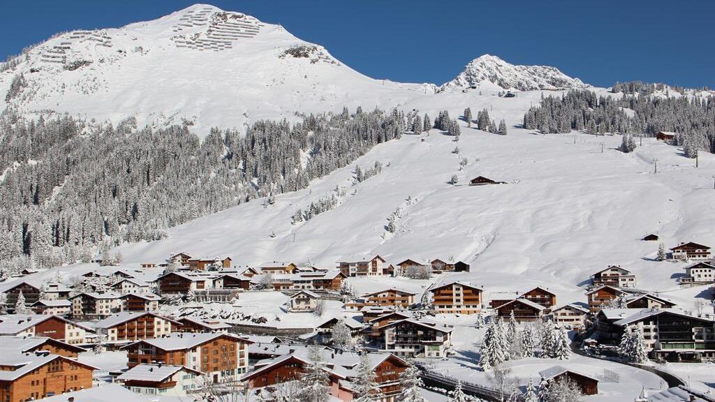 Blick von Terasse im Kristberg Hotel