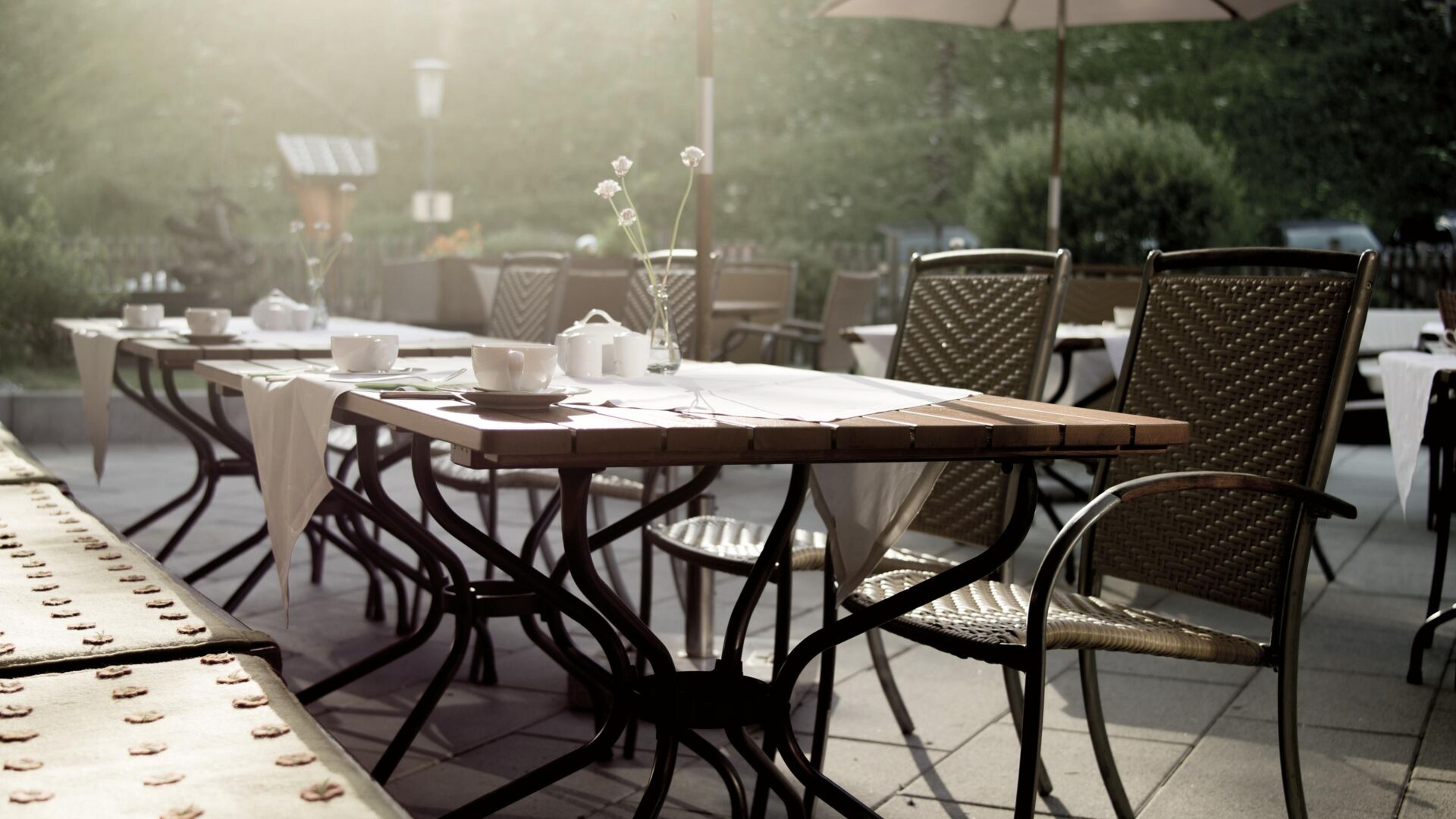 Terrasse Hotel Gotthard Lech Arlberg