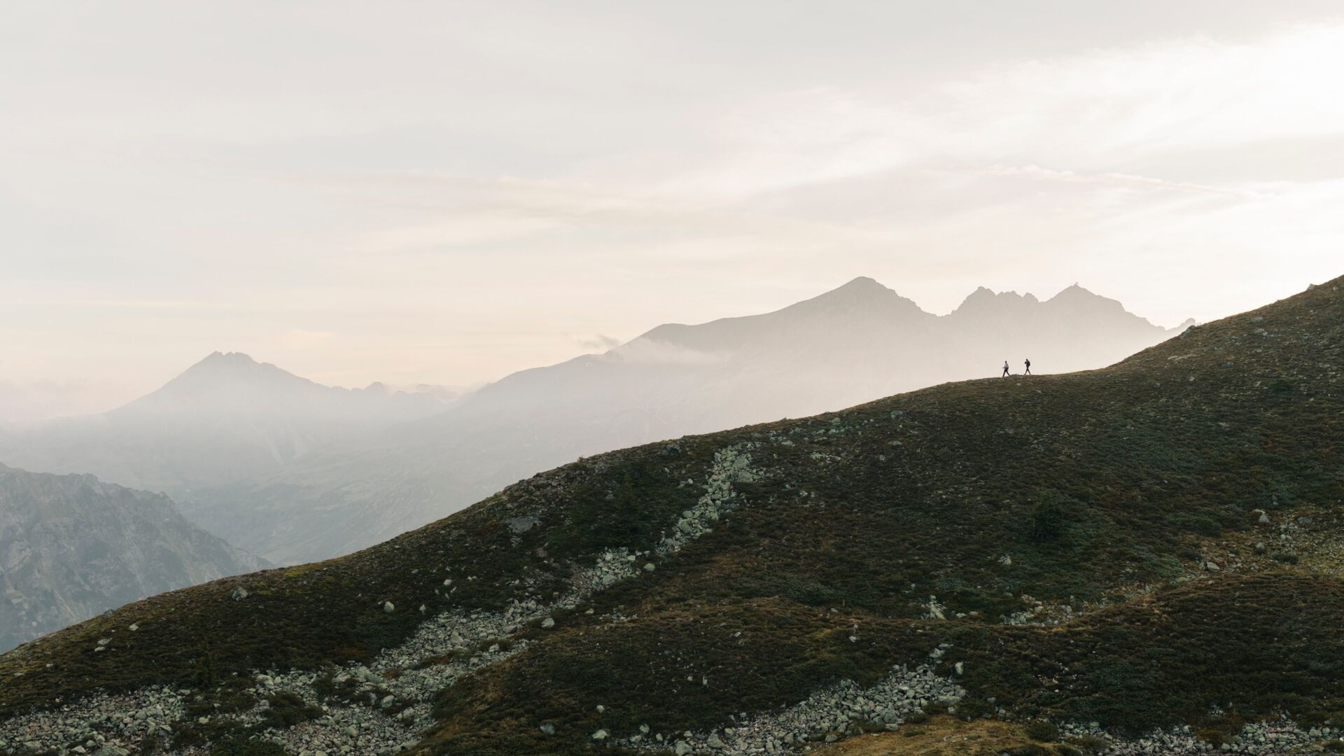 Morgenstimmung am Berggeistweg.
