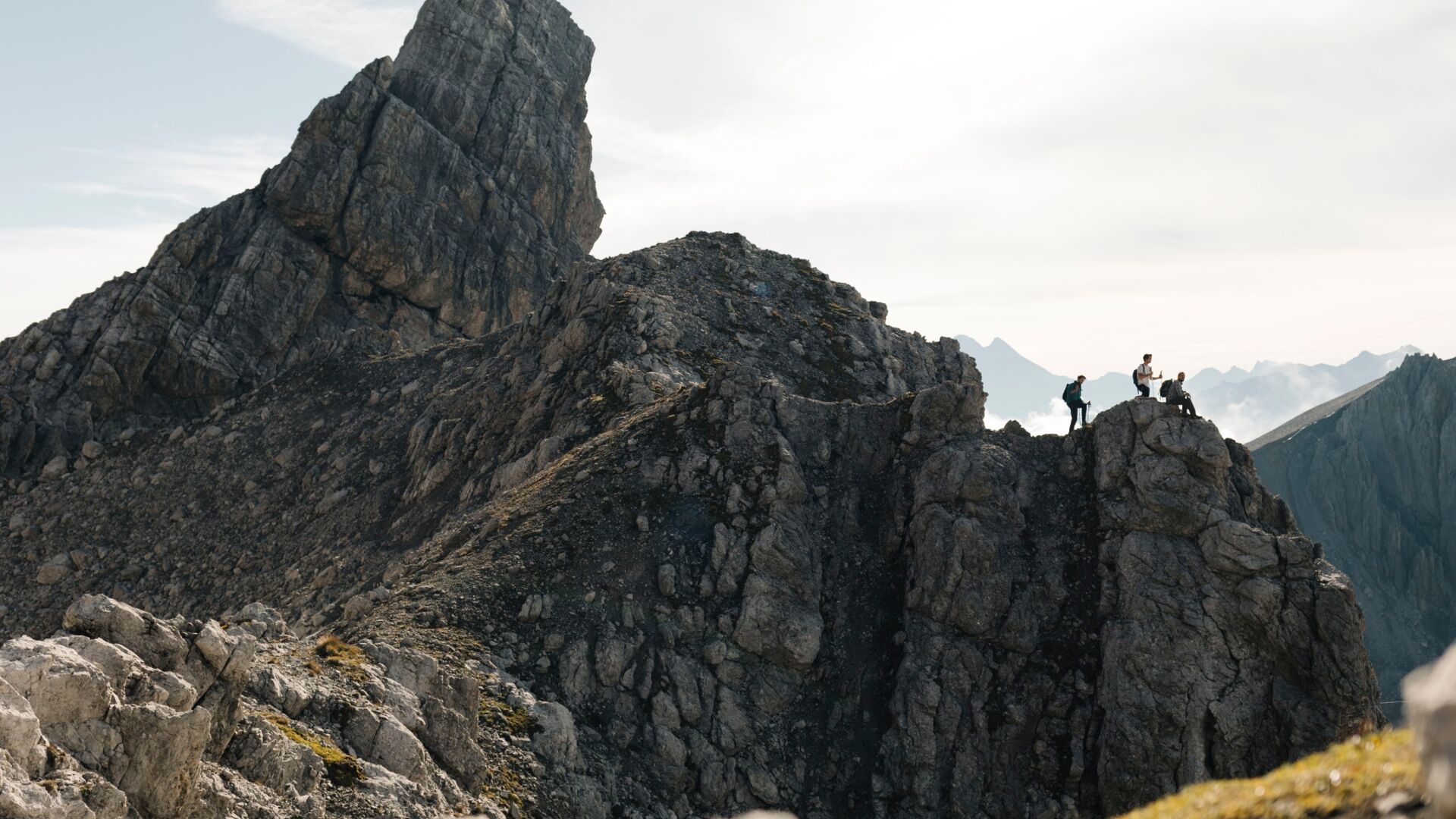 Ausblick über den ganzen Arlberg