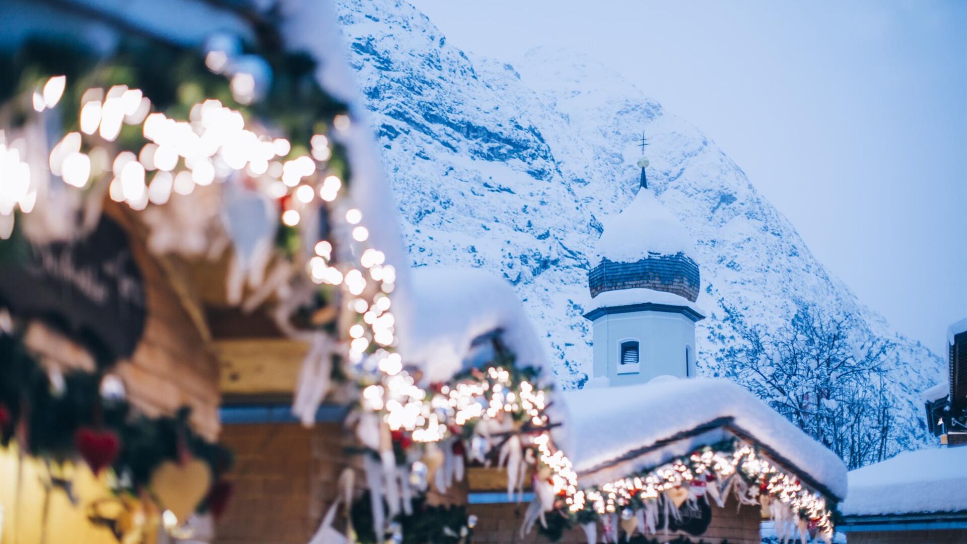 Christmas market in Zug Lech Zürs