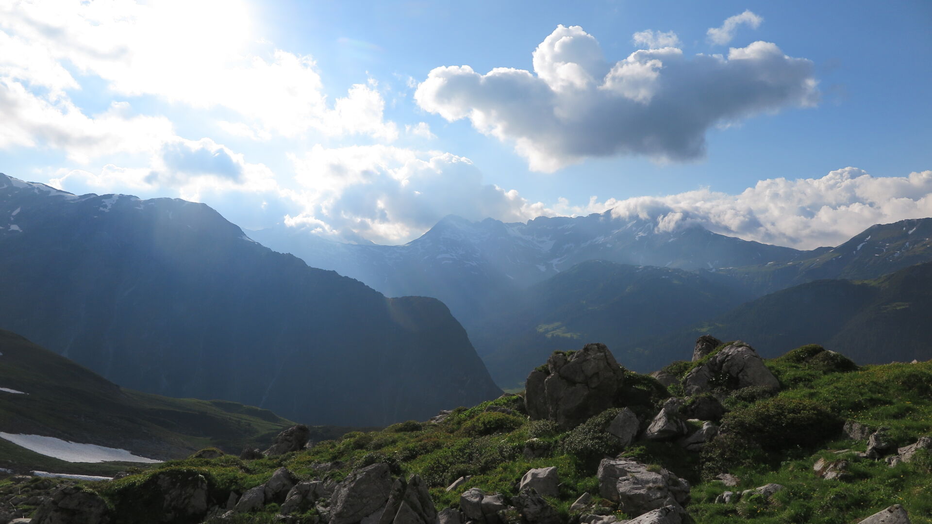 Auf dem Weg zum Omershorn