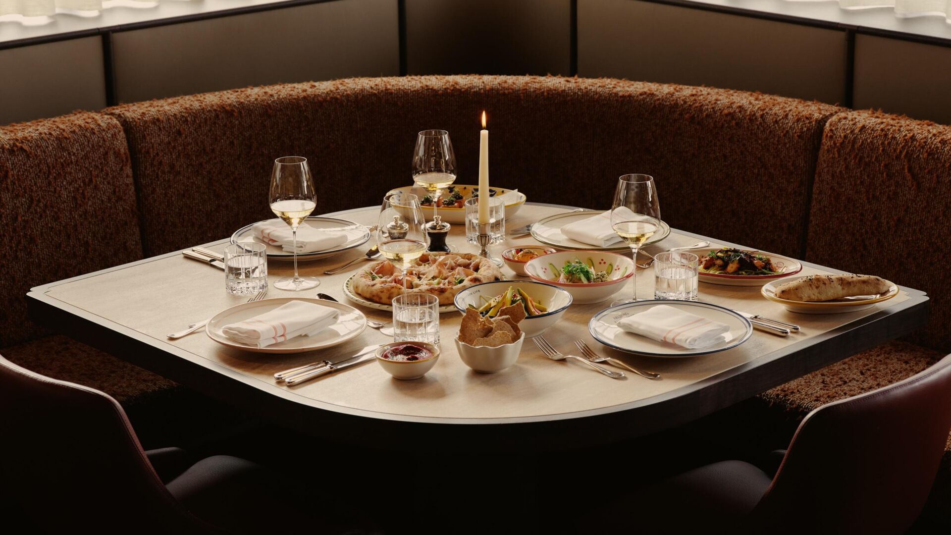 Dinner table im Arlberg Club house