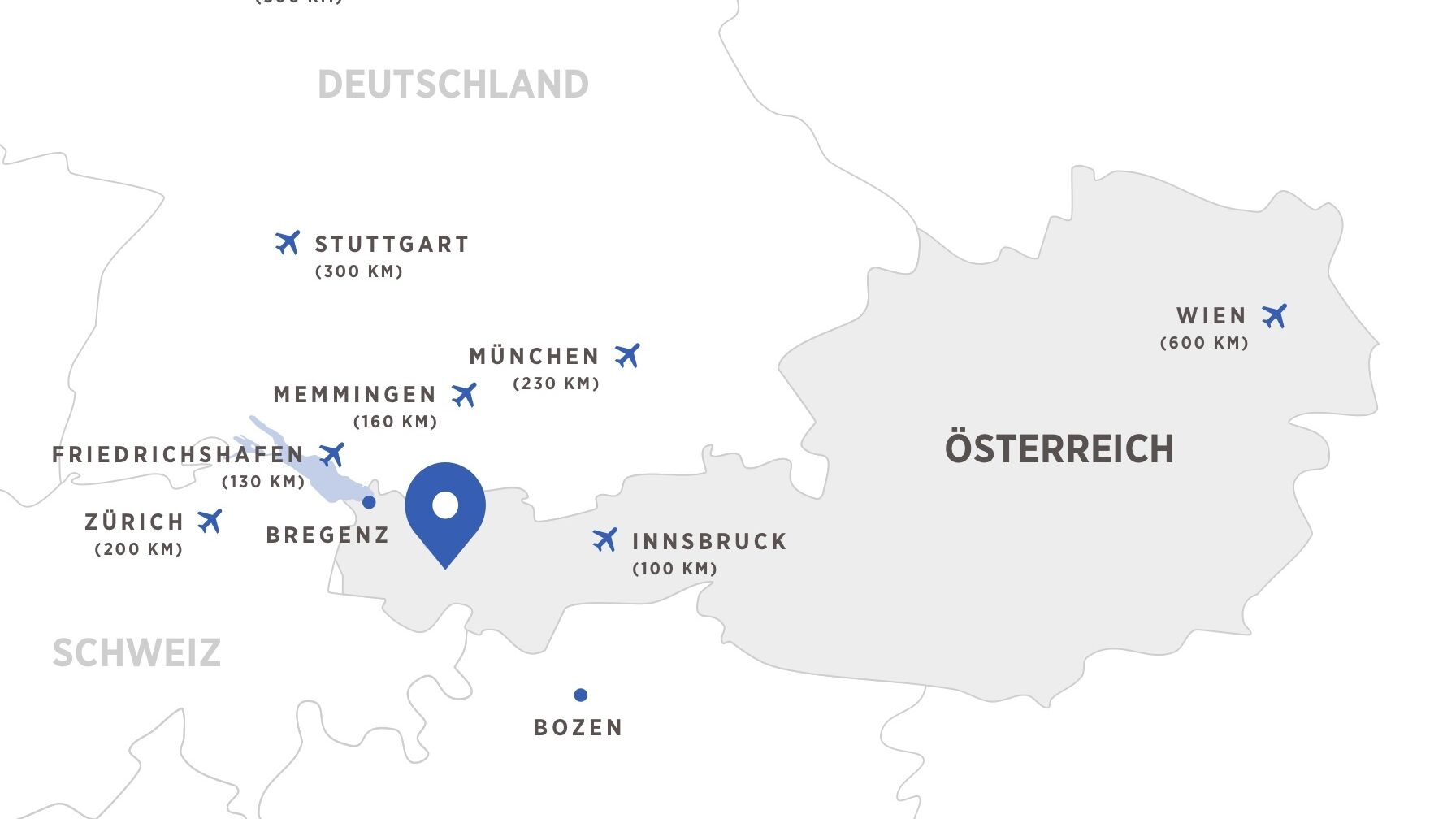 Karte-alle-Flughäfen-Umgebung-von-LechZürs