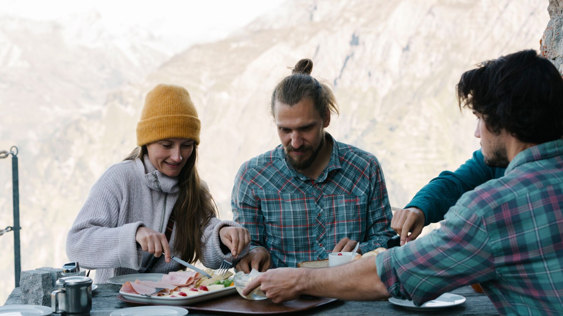 Pause auf der KaltenberghÃ¼tte
