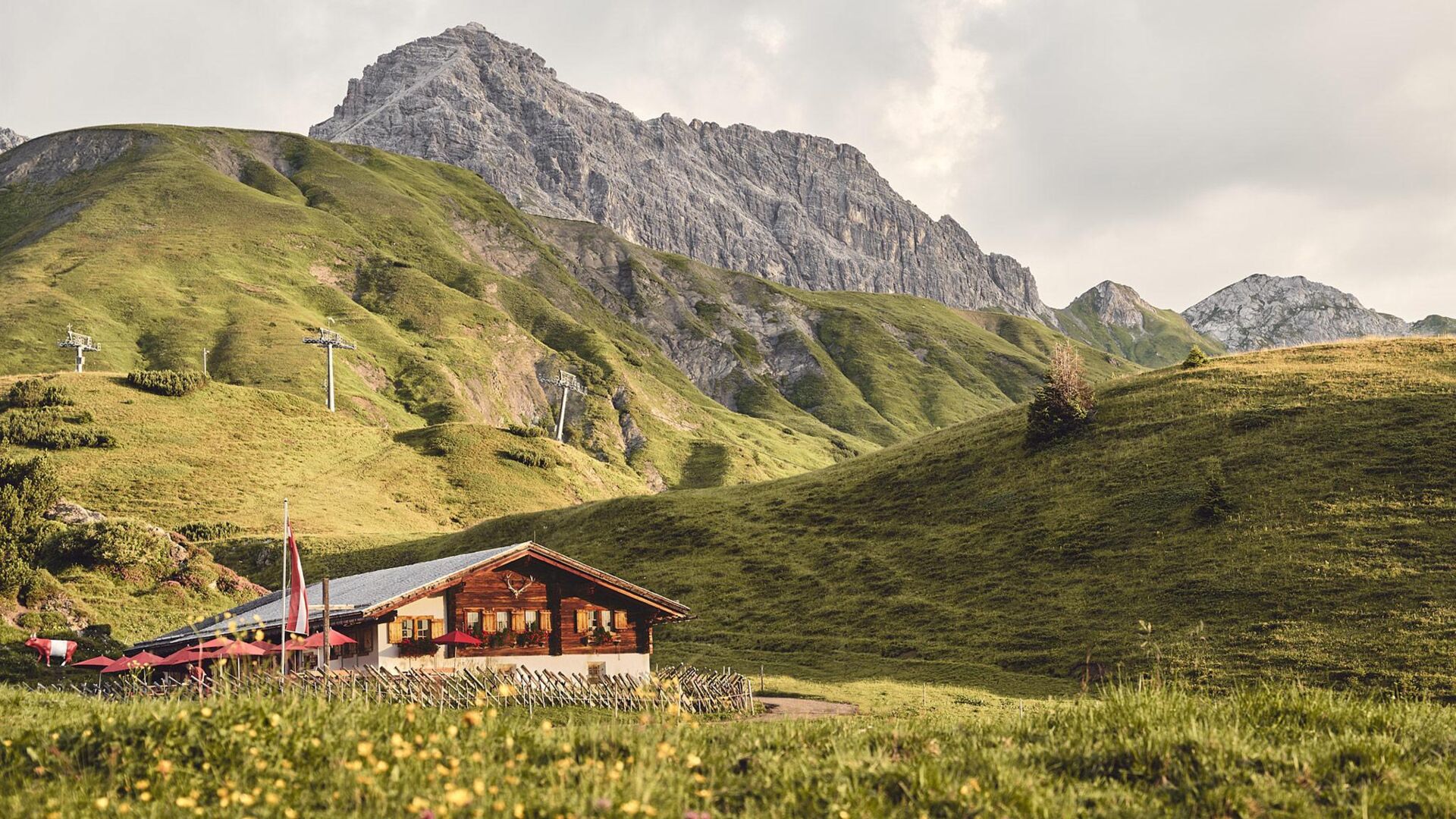 Kriegeralpe mountain hut
