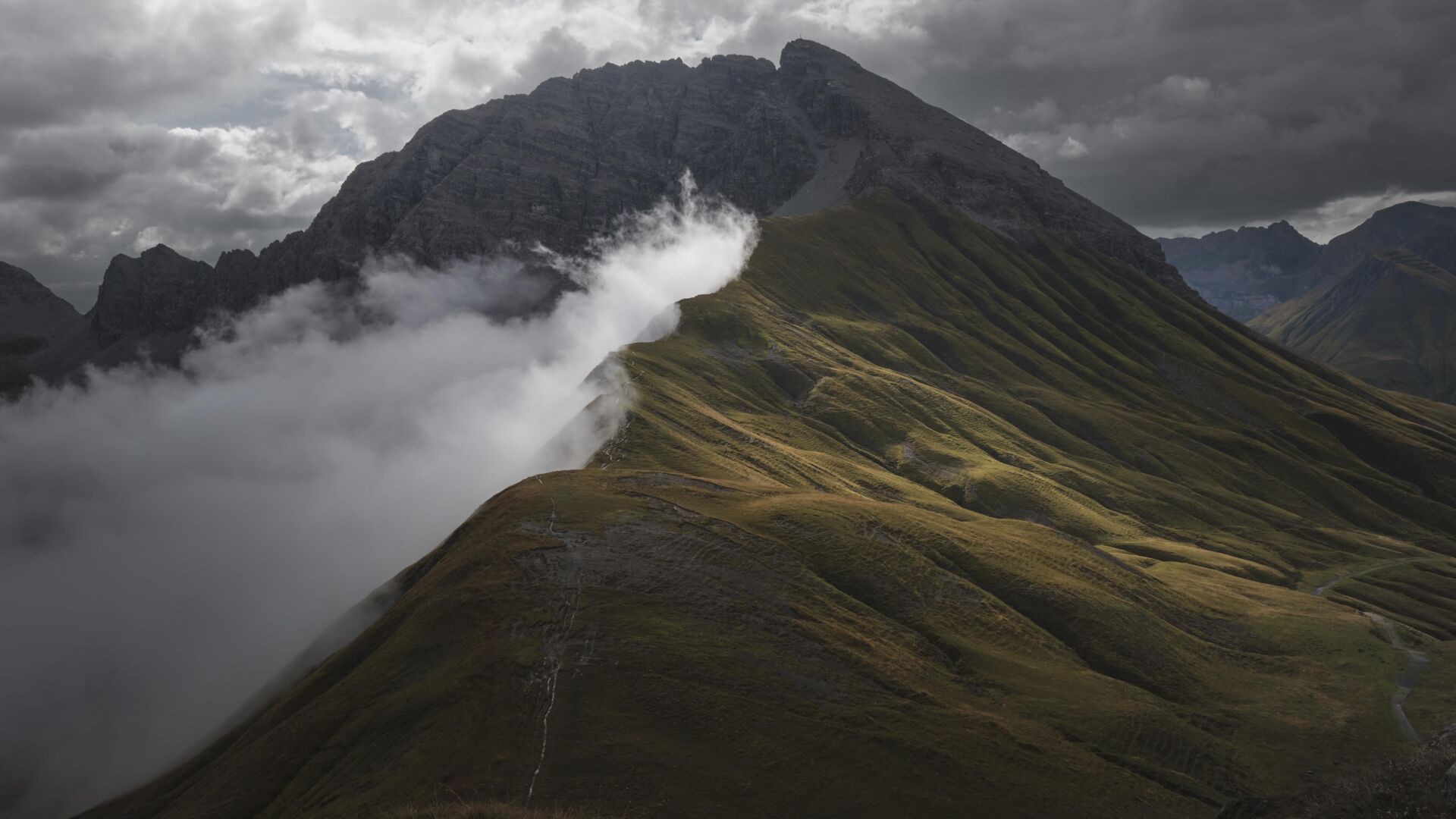 Ausblick zur Rüfispitze
