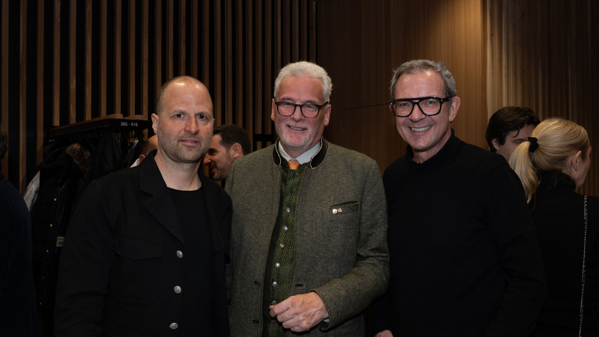 Landesrat Tittler, Gerhard und Dr. Bernhard Ölz Firma Prisma