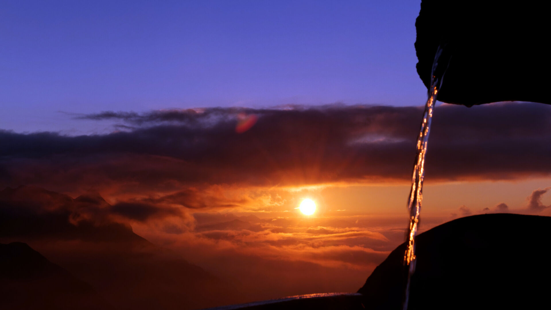 Abenstimmung auf der HÃ¼tte