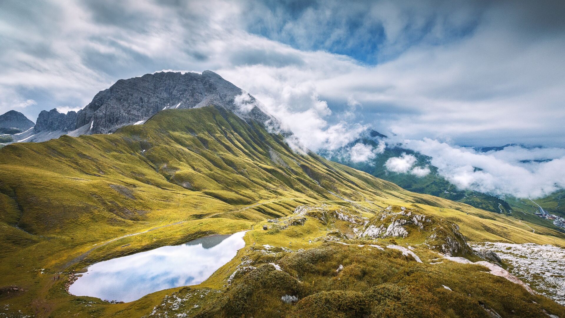 Monzabonsee und Rauhkopfscharte