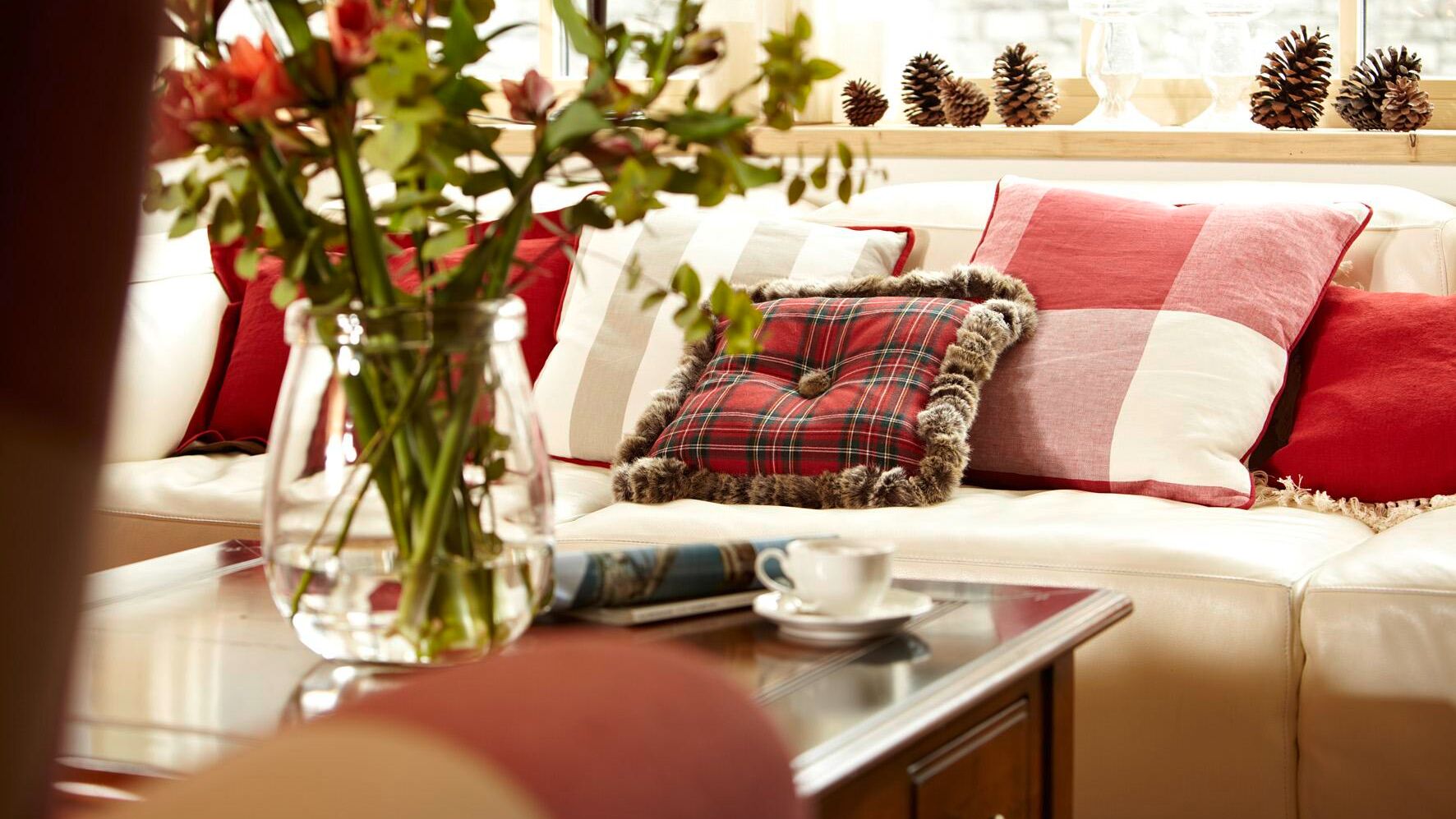 GemÃ¼tliche Kamin Stube in der Krone von Lech