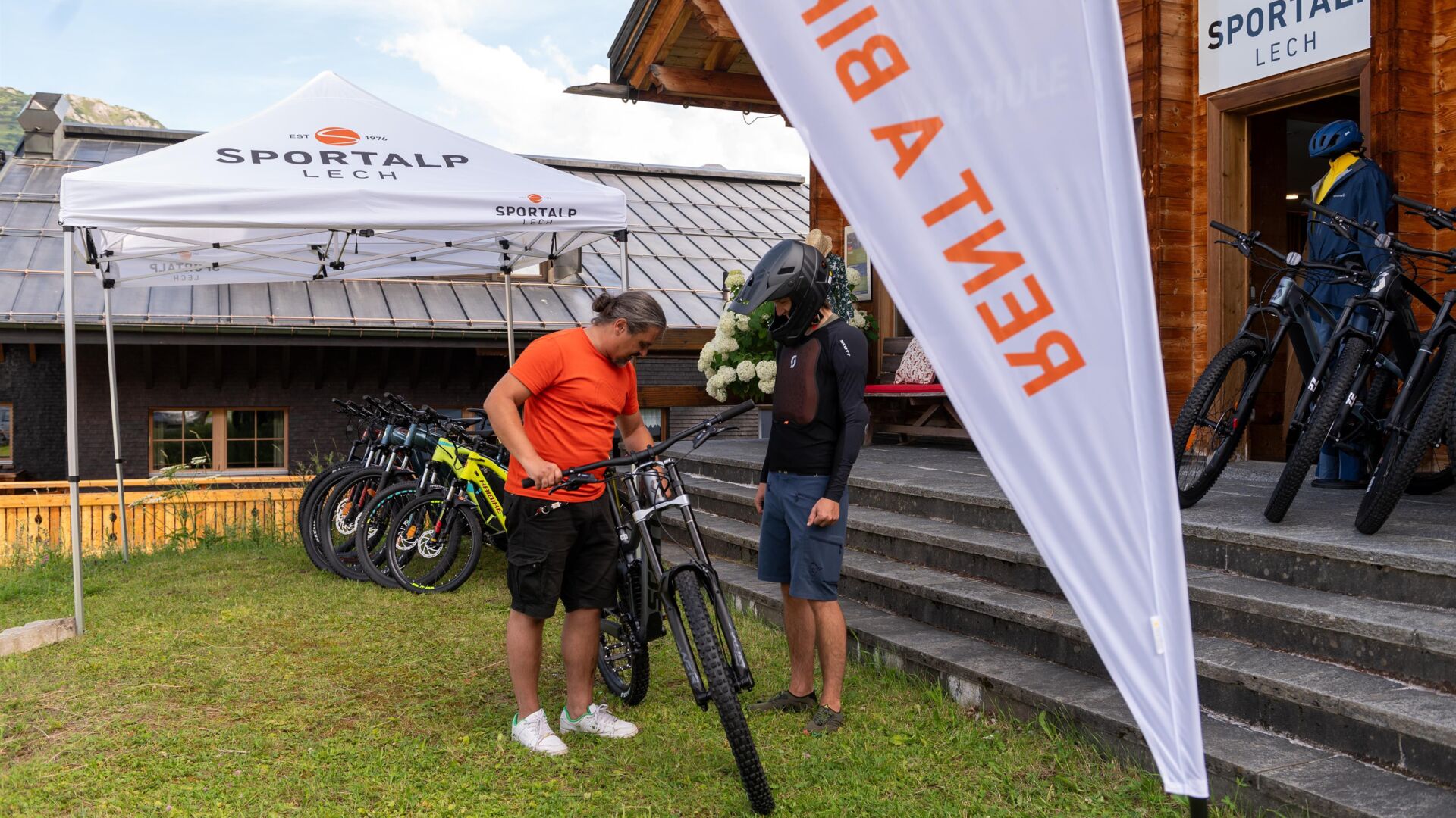 Bikeverleih Waldhart Oberlech