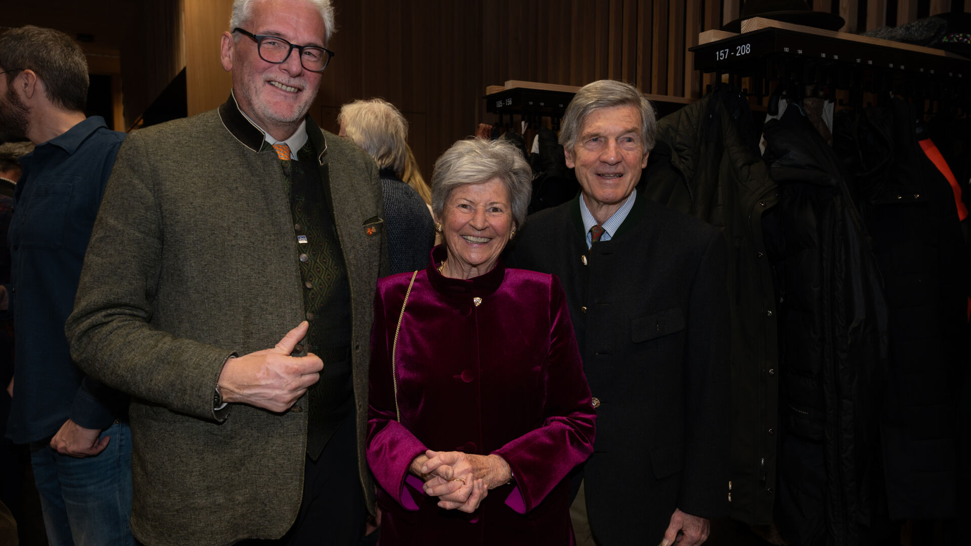 Gerhard, Kristl Moosbrugger und Franz Wagner