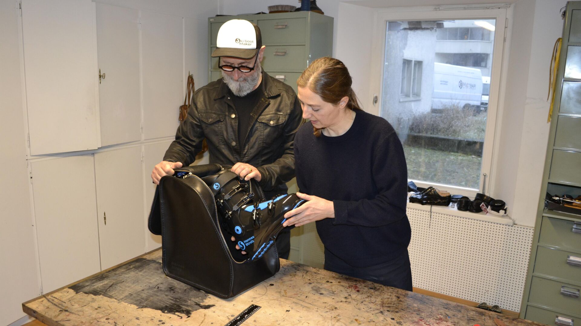 Christine DÃ¼nser und Hannes Strolz