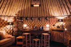 The Yurt innen