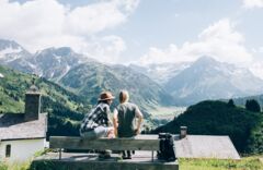 Ausblick vom Bürstegg Richtung Lech