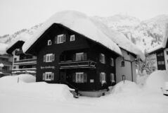 Haus Landbrugg im Winter