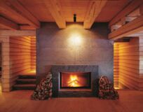 Schneggarei Kamin