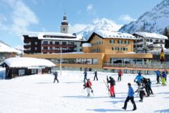 Romantik Hotel "Die Krone von Lech" im Winter