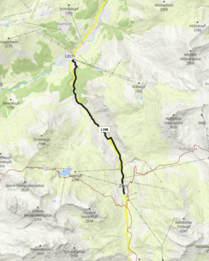 Winterwandern mit der Familie am Wanderweg R&uuml;fikopf in Vorarlberg