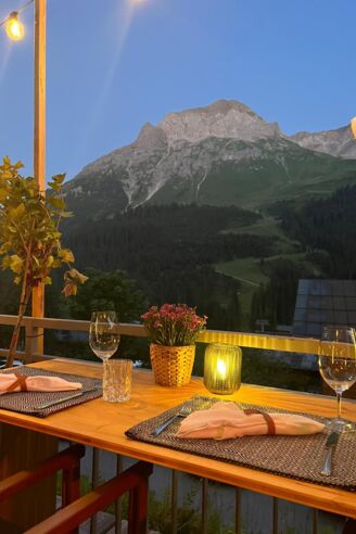 Achtele Terrasse Abend