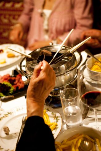 Hotel Sonnenburg Fondue Hotel Sonnenburg Fondue