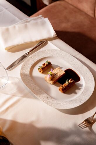 Speise im Restaurant Picea Speise im Restaurant Picea