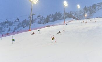 125-Minuten Nacht-Skilauf