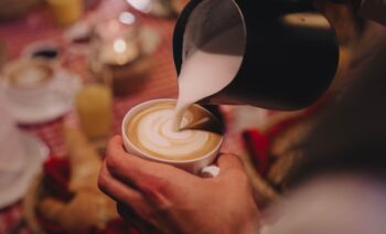 Bergfrühstück mit Beinarbeit