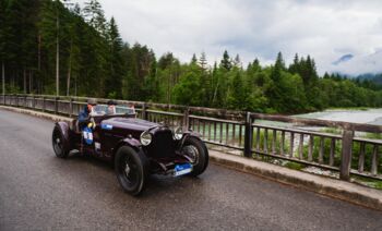 Durchfahrt der Silvretta Classic