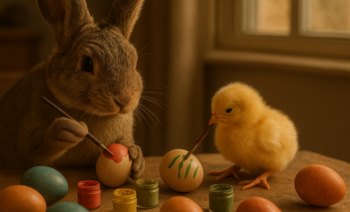 Festive Easter menu at the Hotel Goldener Berg