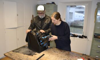 Shoemaker meets ski boot maker