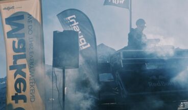 Winter RE:WIND – Main stage in the Schlegelkopf area